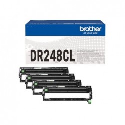 BROTHER DR248CL DRUM PACK FOR FCL 1x BK/C/M/Y Prints 15.000 pages