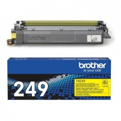 BROTHER TN-249Y Yellow Toner Cartridge Prints 4.000 pages