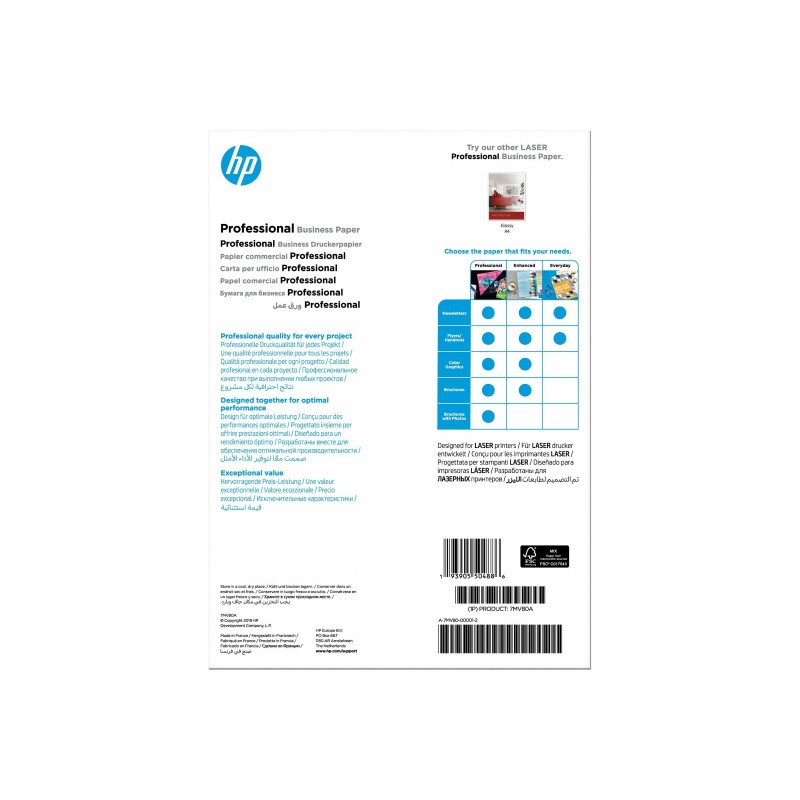 HP Prof Matte LJ A4 200g 150sh FSC Pape HP Prof Matte LJ A4 200g 150sh FSC Pape