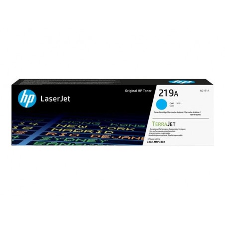 HP 219A Cyan Original LaserJet Toner Cartridge HP 219A Cyan Original LaserJet Toner Cartridge