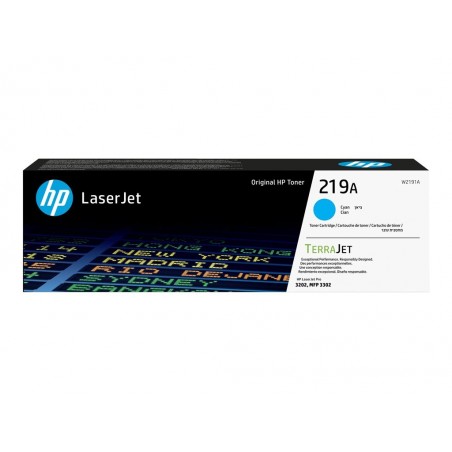 HP 219A Cyan Original LaserJet Toner Cartridge HP 219A Cyan Original LaserJet Toner Cartridge