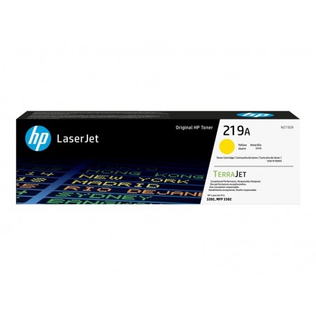 HP 219A Yellow Original LaserJet Toner Cartridge HP 219A Yellow Original LaserJet Toner Cartridge