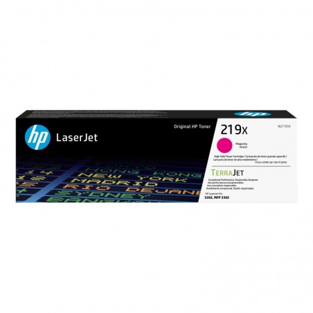 HP 219X High Yield Magenta Original LaserJet Toner Cartridge HP 219X High Yield Magenta Original LaserJet Toner Cartridge