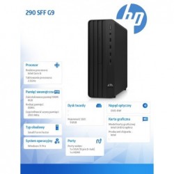 Komputer 290SFF G9 i5-12400 512GB/8GB/DVD/W11P 6D323EA