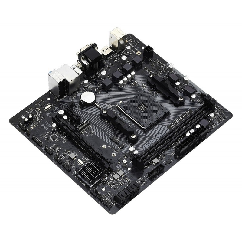 Płyta główna A520M-HDV AM4 2DDR4 HDMI/DVI/VGA M.2 mATX  Płyta główna A520M-HDV AM4 2DDR4 HDMI/DVI/VGA M.2 mATX