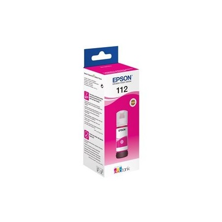 EPSON 112 EcoTank Pigment Magenta ink bottle