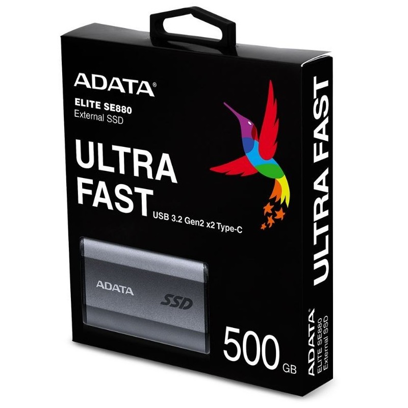 Dysk SSD External SE880 500GB USB3.2A/C Gen2x2