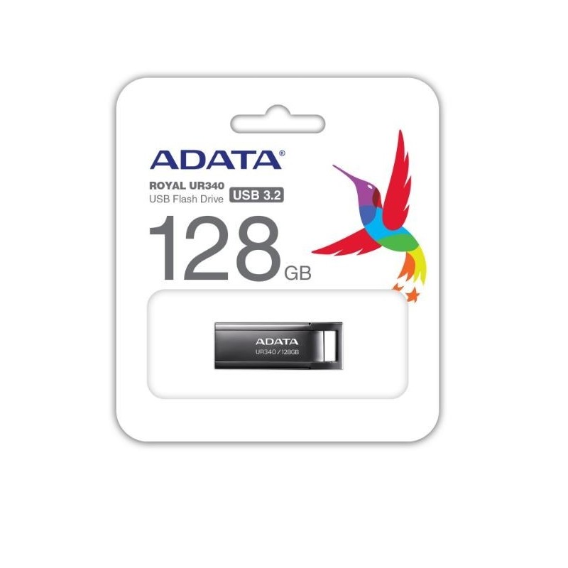 Pendrive UR340 128GB USB3.2 Gen1 Black 