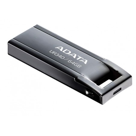 Pendrive UR340 64GB USB3.2 Gen1 Czarny Pendrive UR340 64GB USB3.2 Gen1 Czarny