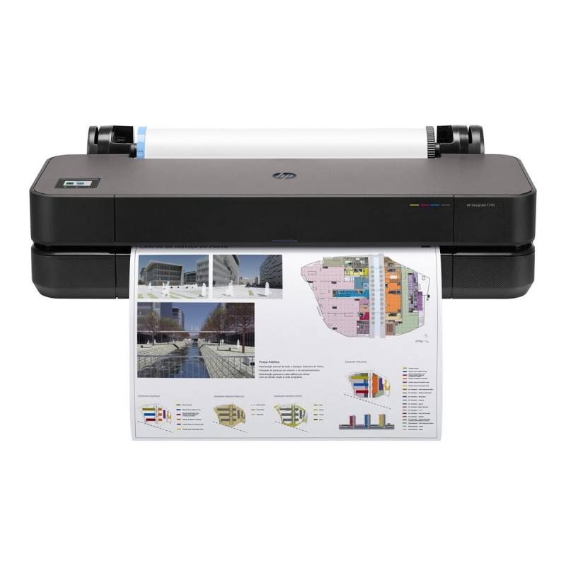 HP DesignJet T250 24inch LFP 2025 Colour Ink-Jet A1 ANSI D 2400x1200dpi 0.5 min/page USB LAN Wi-Fi HP DesignJet T250 24inch LFP 2025 Colour Ink-Jet A1 ANSI D 2400x1200dpi 0.5 min/page USB LAN Wi-Fi