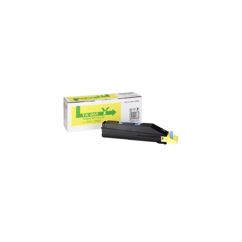 Kyocera Toner TK-865 Yellow 12K 1T02JZAEU0