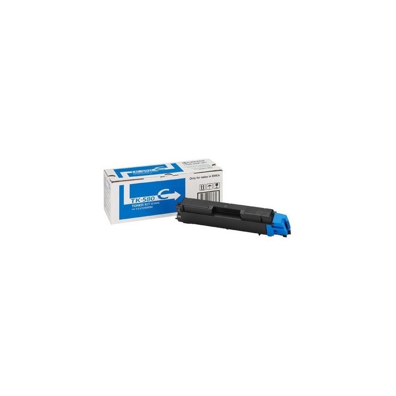 Kyocera Toner TK-580C Cyan 2,8K 1T02KTCNL0