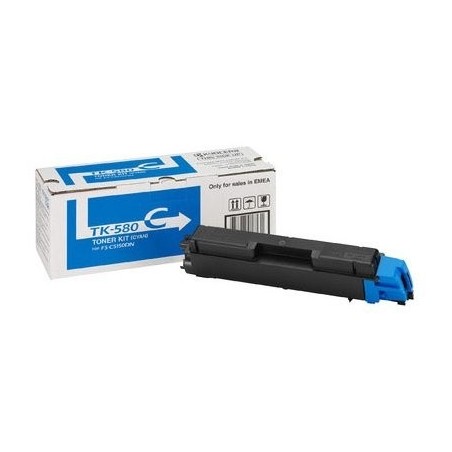 Kyocera Toner TK-580C Cyan 2,8K 1T02KTCNL0