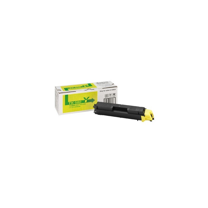 Kyocera Toner TK-580Y Yellow 2,8K 1T02KTANL0