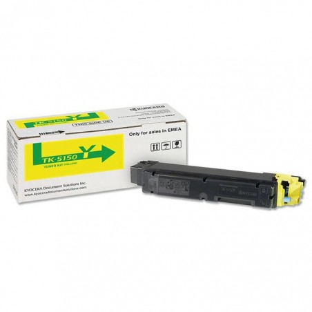 Kyocera Toner TK-5150Y Yellow 10K 1T02NSANL0 Kyocera Toner TK-5150Y Yellow 10K 1T02NSANL0