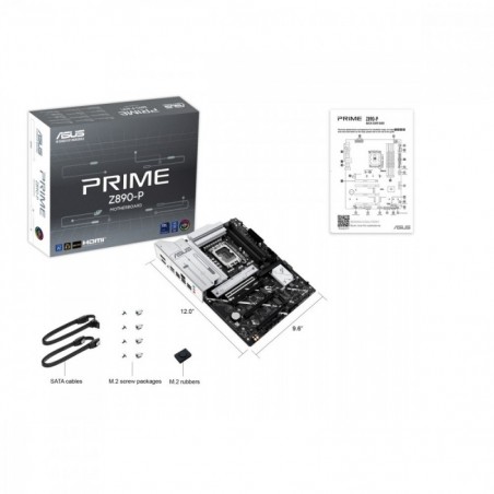 Płyta główna PRIME Z890-P s1851 4DDR 5 DP/HDMI/DP/TB4 ATX /90MB1I50-M0EAY0 Płyta główna PRIME Z890-P s1851 4DDR 5 DP/HDMI/DP/TB4 ATX /90MB1I50-M0EAY0