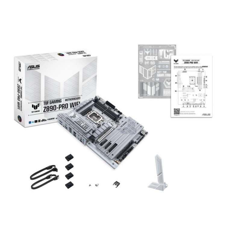 Płyta główna TUF GAMING Z890-PRO WIF I s1851 4DDR5 TB4/DP ATX/90MB1IR0-M0EAY0  Płyta główna TUF GAMING Z890-PRO WIF I s1851 4DDR5 TB4/DP ATX/90MB1IR0-M0EAY0