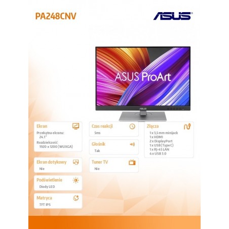 Monitor 24 cale PA248CNV Monitor 24 cale PA248CNV