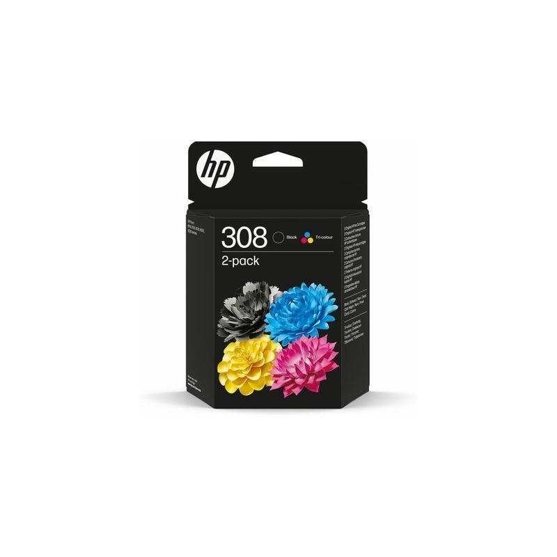 HP Tusz nr 308 6L6S6UE CMYK 120s/160s BK-160s, CMY-120s