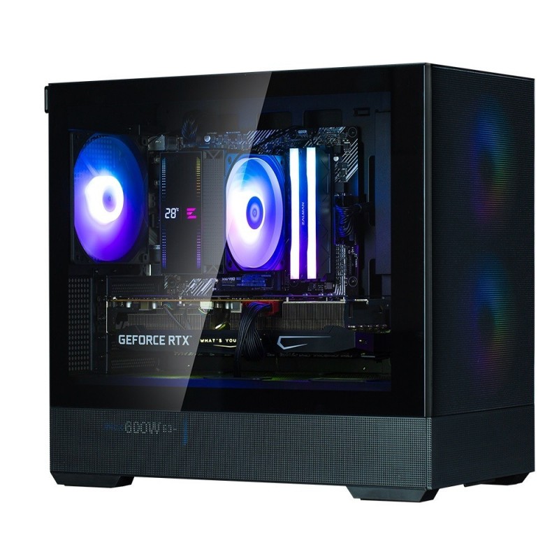 Obudowa P30Air mATX Mini Tower ARGB Fansx3 Black  Obudowa P30Air mATX Mini Tower ARGB Fansx3 Black