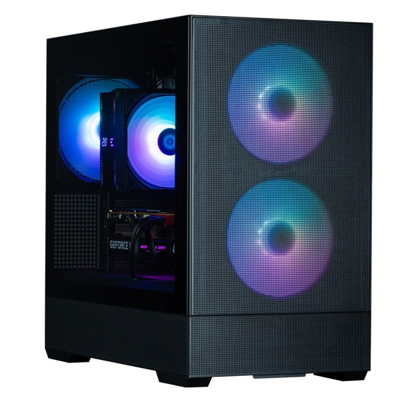 Obudowa P30Air mATX Mini Tower ARGB Fansx3 Black  Obudowa P30Air mATX Mini Tower ARGB Fansx3 Black