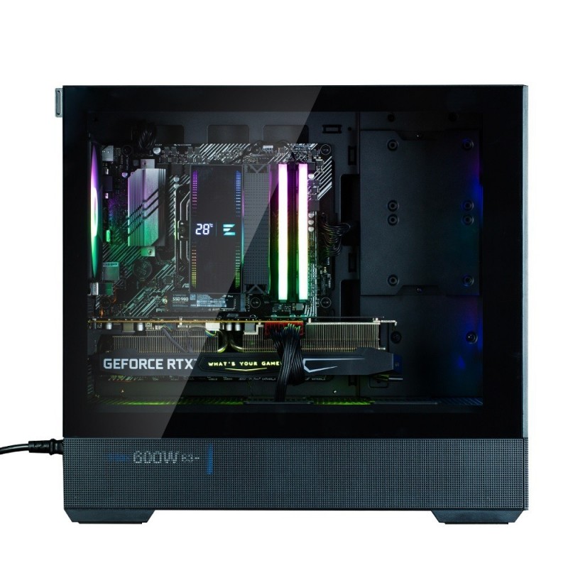 Obudowa P30Air mATX Mini Tower ARGB Fansx3 Black  Obudowa P30Air mATX Mini Tower ARGB Fansx3 Black