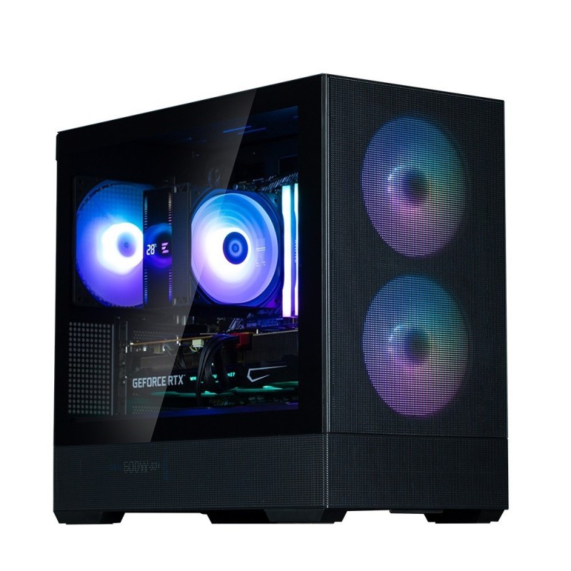 Obudowa P30Air mATX Mini Tower ARGB Fansx3 Black  Obudowa P30Air mATX Mini Tower ARGB Fansx3 Black