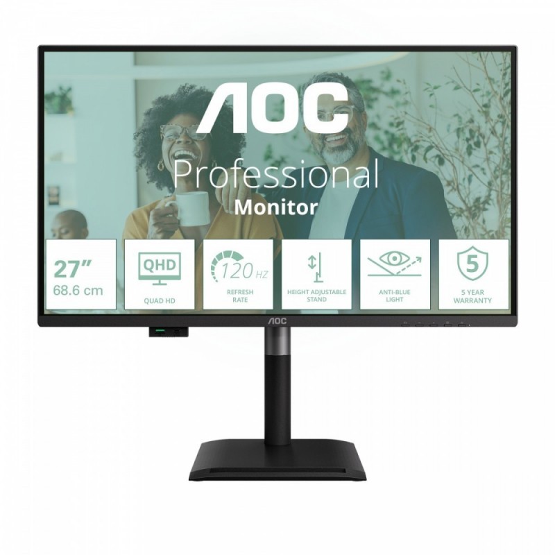 Monitor Q27P4CV 27 cali IPS 120 Hz HDMI DP RJ45 USB-C Pivot Głośniki 