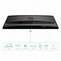 Monitor Q27P4CV 27 cali IPS 120 Hz HDMI DP RJ45 USB-C Pivot Głośniki 