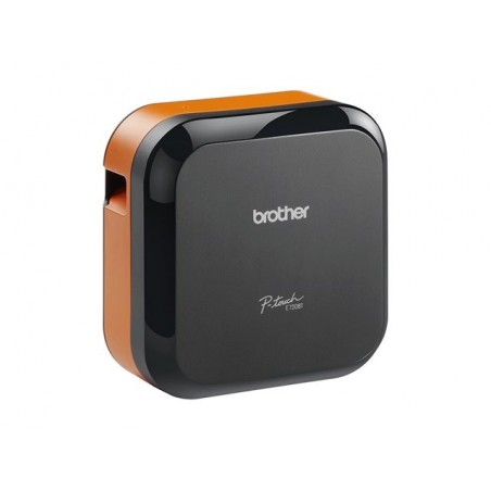 BROTHER PT-E720BT Cube professional Bluetooth labelling machine designed for building industry users labels up to 24 mm wide