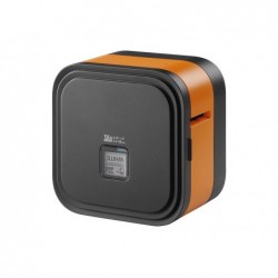 BROTHER PT-E920BT Professional Bluetooth Cube Label Printer designed for building industry users labels up to 36 mm wide