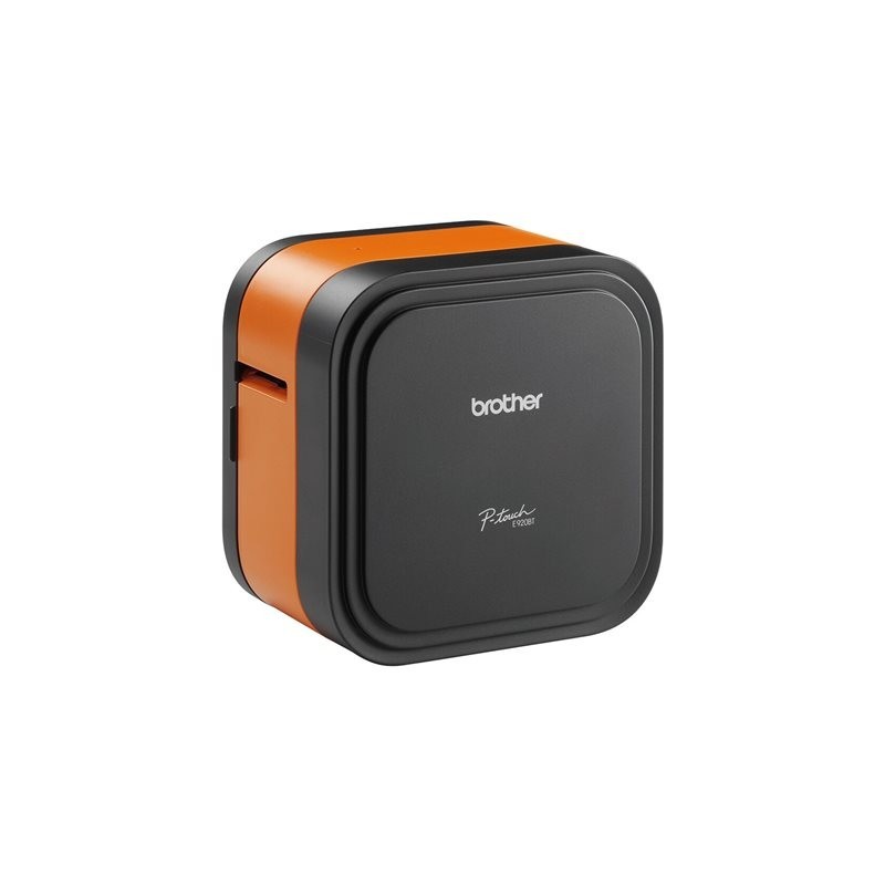 BROTHER PT-E920BT Professional Bluetooth Cube Label Printer designed for building industry users labels up to 36 mm wide