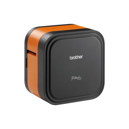 BROTHER PT-E920BT Professional Bluetooth Cube Label Printer designed for building industry users labels up to 36 mm wide