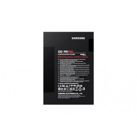 Dysk SSD 990PRO 2TB Gen4.0x4 NVMeMZ-V9P2T0BW Dysk SSD 990PRO 2TB Gen4.0x4 NVMeMZ-V9P2T0BW