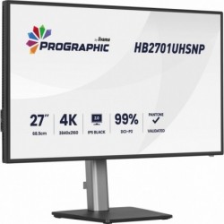 Monitor 27 cali ProGraphic HB2701UHSNP-B1 4K,IPS BLACK 2.0,450cd,VESA USB-c dock(PD:96W),HDMI,DP,DAISY/CHAIN,4xUSB,RJ45,3000:1,s