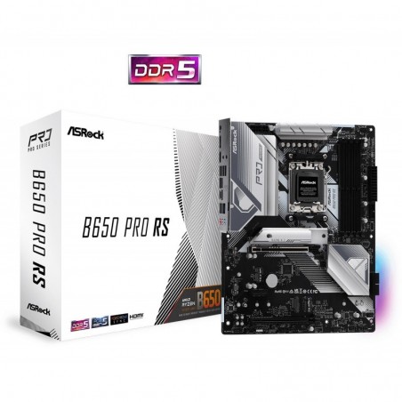 Płyta główna B650 PRO RS AM5 4DDR5 HDMI M.2 DP USB3.2 ATX Płyta główna B650 PRO RS AM5 4DDR5 HDMI M.2 DP USB3.2 ATX