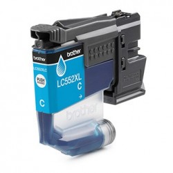Brother oryginalny ink / tusz LC552XLC, cyan, 1500s