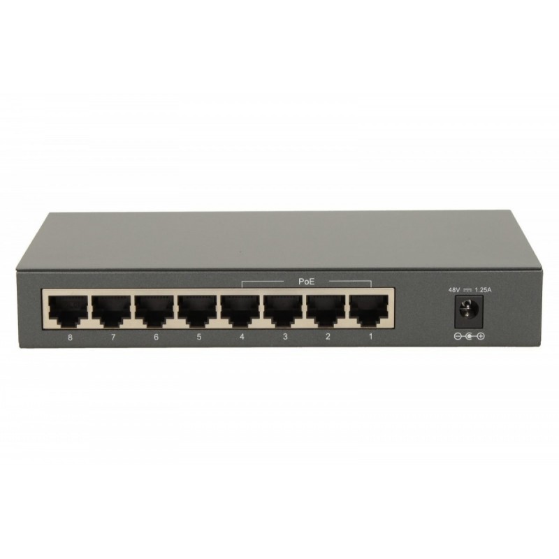 SF1008P switch 8x10/100 PoE Desktop
