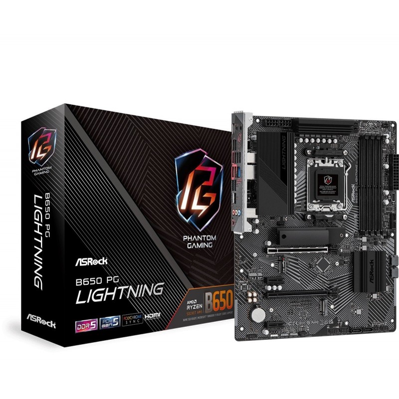 Płyta główna B650 PG LIGHTNING AM5 4DDR5 HDMI M.2 ATX 