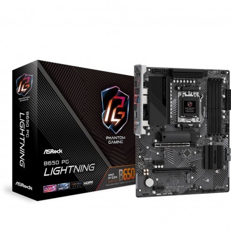 Płyta główna B650 PG LIGHTNING AM5 4DDR5 HDMI M.2 ATX Płyta główna B650 PG LIGHTNING AM5 4DDR5 HDMI M.2 ATX