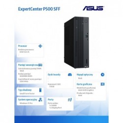 Komputer ExpertCenter P500 SFF P500SV-13420H030X i5-13420H 16GB/512GB/W11Pro Komputer ExpertCenter P500 SFF P500SV-13420H030X i5-13420H 16GB/512GB/W11Pro