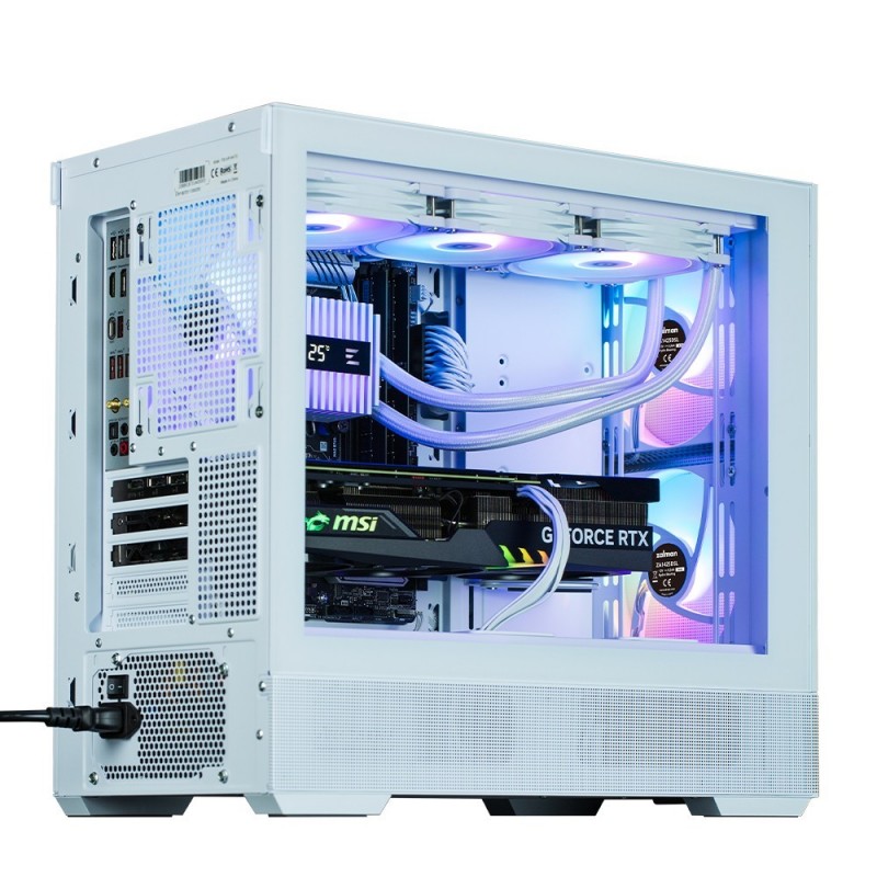 Obudowa P30Air mATX Mini Tower ARGB Fansx3 biała Obudowa P30Air mATX Mini Tower ARGB Fansx3 biała