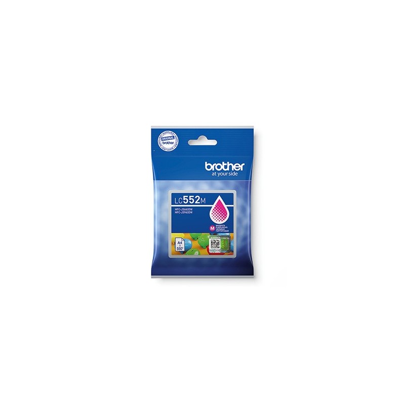 Brother oryginalny ink / tusz LC552M, magenta, 550s
