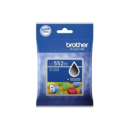 Brother oryginalny ink / tusz LC552BK, black, 550s