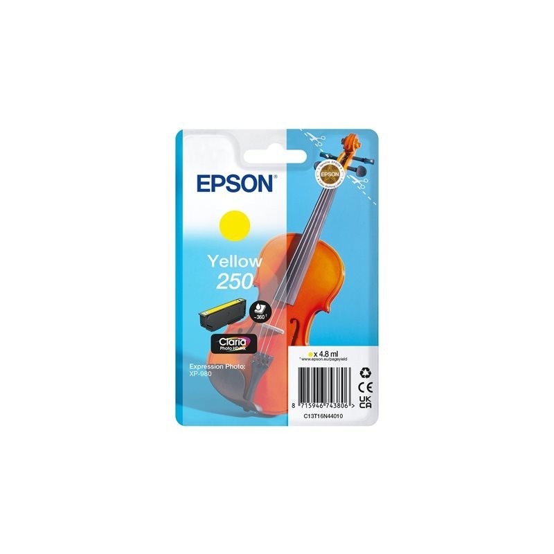 EPSON Singlepack Yellow 250 ink EPSON Singlepack Yellow 250 ink