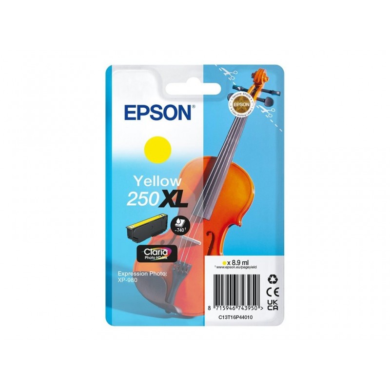 EPSON Singlepack Yellow 250XL ink