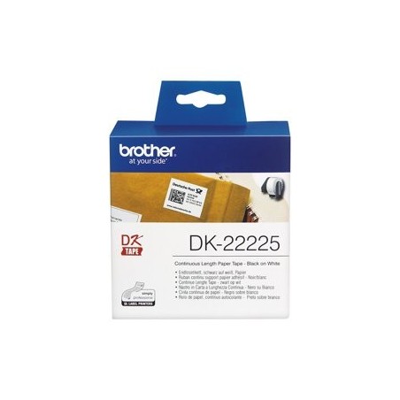 BROTHER DK22225 Taśma Brother Continuous Paper Tape 38mm x 30.48m BROTHER DK22225 Taśma Brother Continuous Paper Tape 38mm x 30.48m