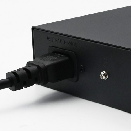 Przełącznik sieciowy SWITCH Gigabit Ethernet PoE | 16x RJ45 | 2x SFP | 1000 Mb/s Przełącznik sieciowy SWITCH Gigabit Ethernet PoE | 16x RJ45 | 2x SFP | 1000 Mb/s