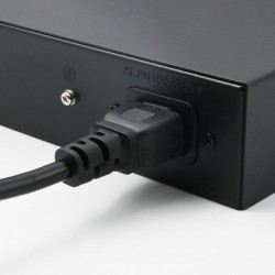 Przełącznik sieciowy SWITCH Gigabit Ethernet PoE | 24x RJ45 | 2x SFP | 1000 Mb/s 