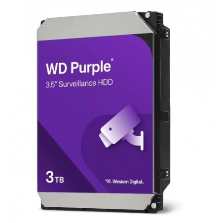 Dysk HDD Purple 3TB 3,5'' WD34PURZ 